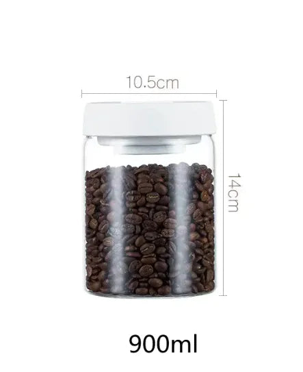 Vacuum Sealed Glass Jar