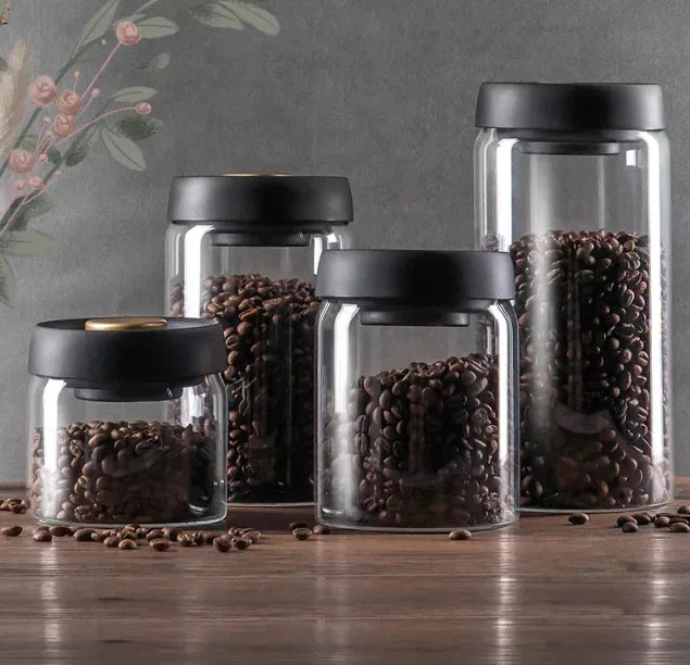 Vacuum Sealed Glass Jar