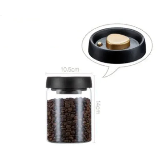 Vacuum Sealed Glass Jar