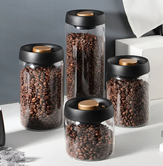 Vacuum Sealed Glass Jar