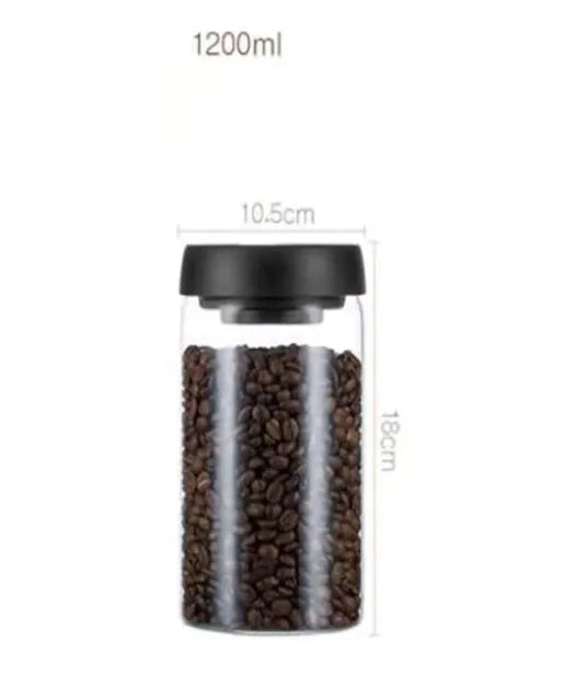 Vacuum Sealed Glass Jar