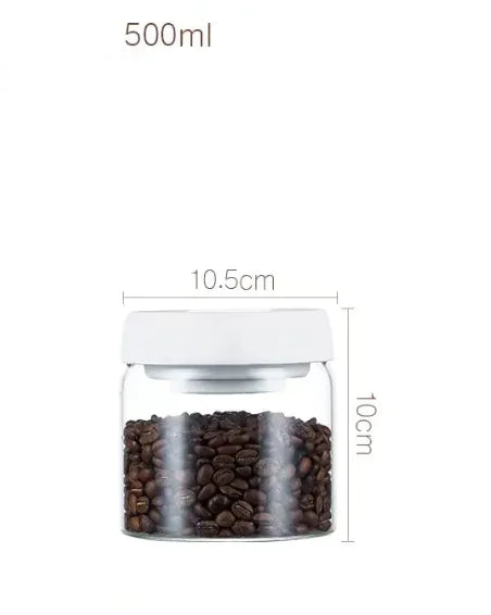 Vacuum Sealed Glass Jar