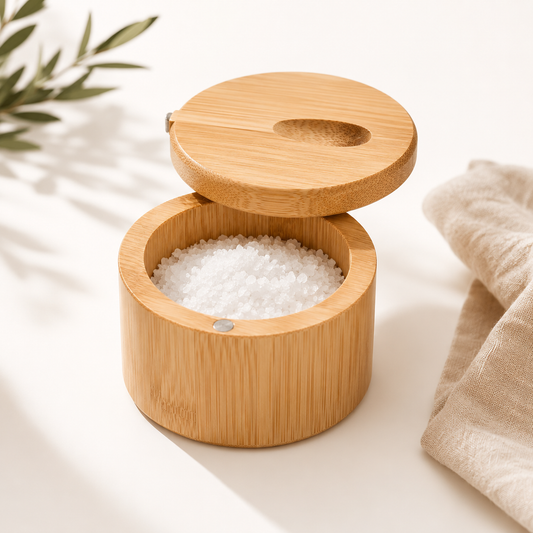 Bamboo Condiment Storage