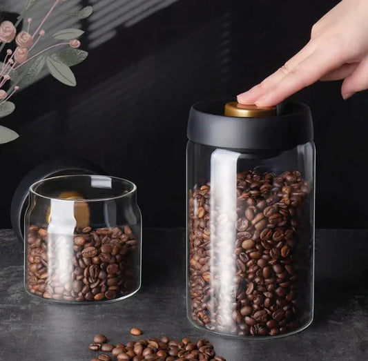 Vacuum Sealed Glass Jar